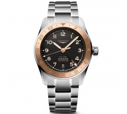 Longines Spirit Zulu Time 1925 quadrante nero opaco