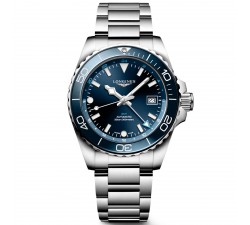 Longines HydroConquest GMT Ref. L3.790.4.96.6 vista frontale