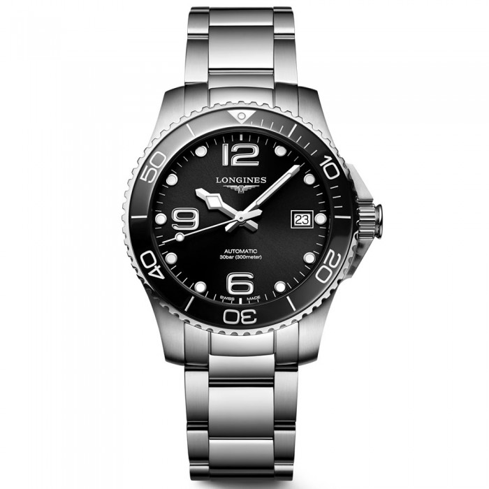 Longines HydroConquest 39mm Nero Ref. L3.780.4.56.6
