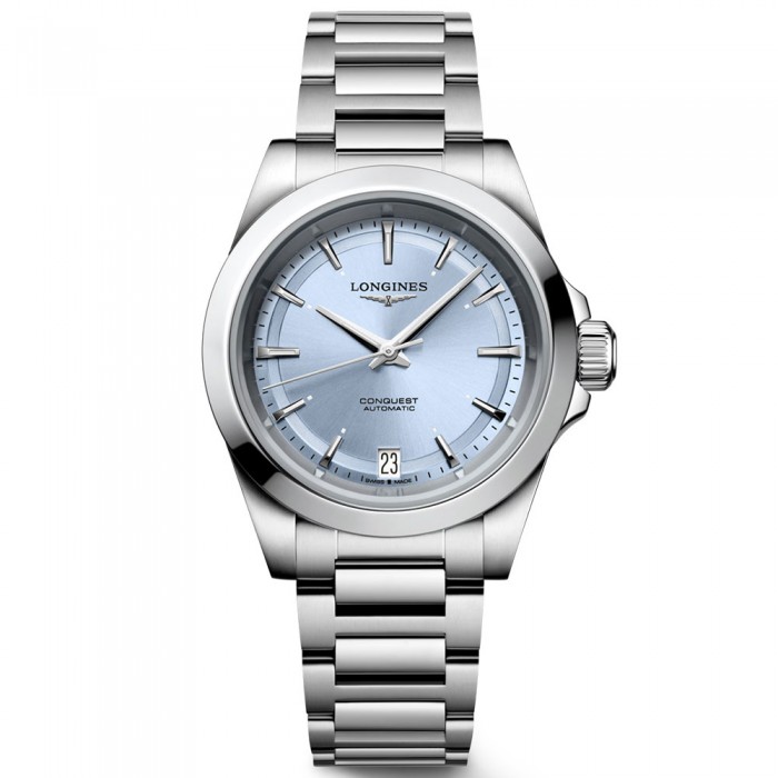 Longines Conquest 34 mm Azzurro Ref. L3.430.4.92.6