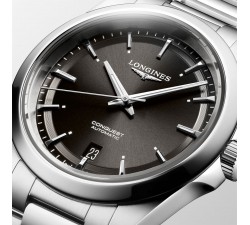 Longines Conquest 38 mm quadrante nero soleil