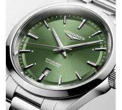 Longines Conquest 41 mm quadrante verde soleil