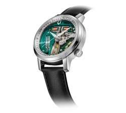 Bulova Accutron Spaceview 314 dettaglio movimento a diapason