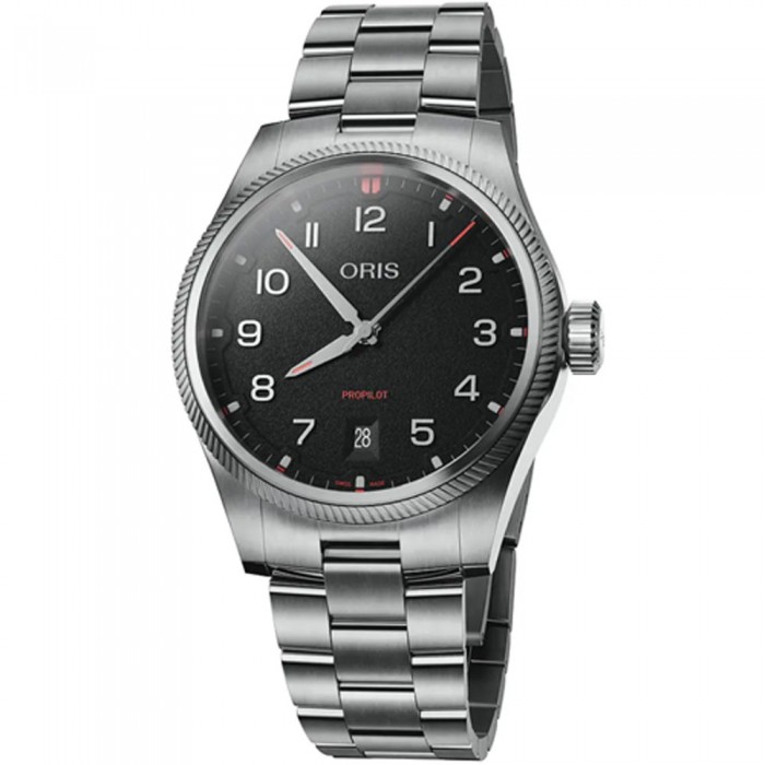 Oris ProPilot Date 41 mm Nero Ref. 01-733-7805-4164-07-8-20-04LC – Automatico Swiss Made