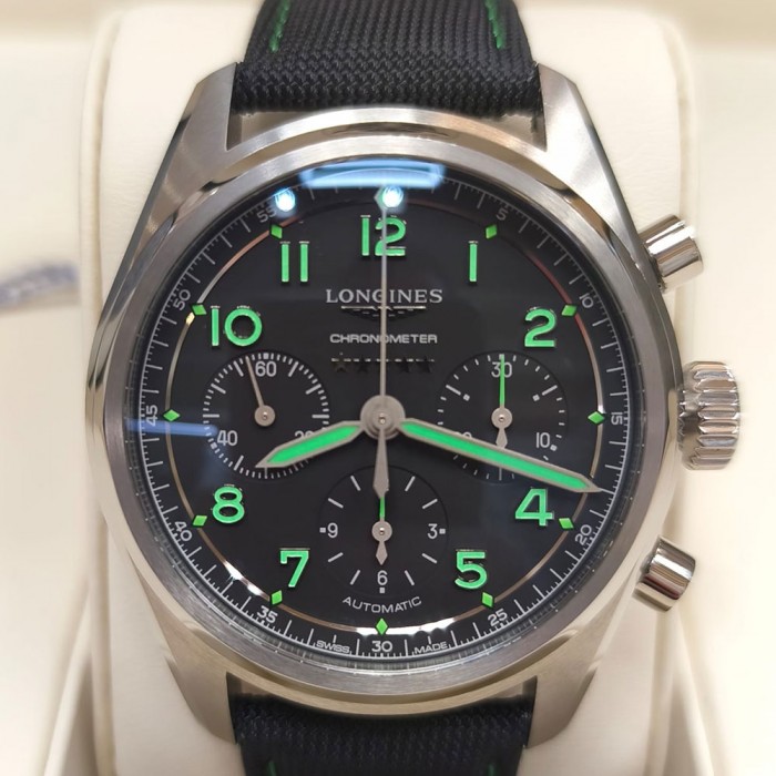 Longines Spirit Chronograph Titanium Pioneer Edition L3.829.1.53.2 - Orologio Usato