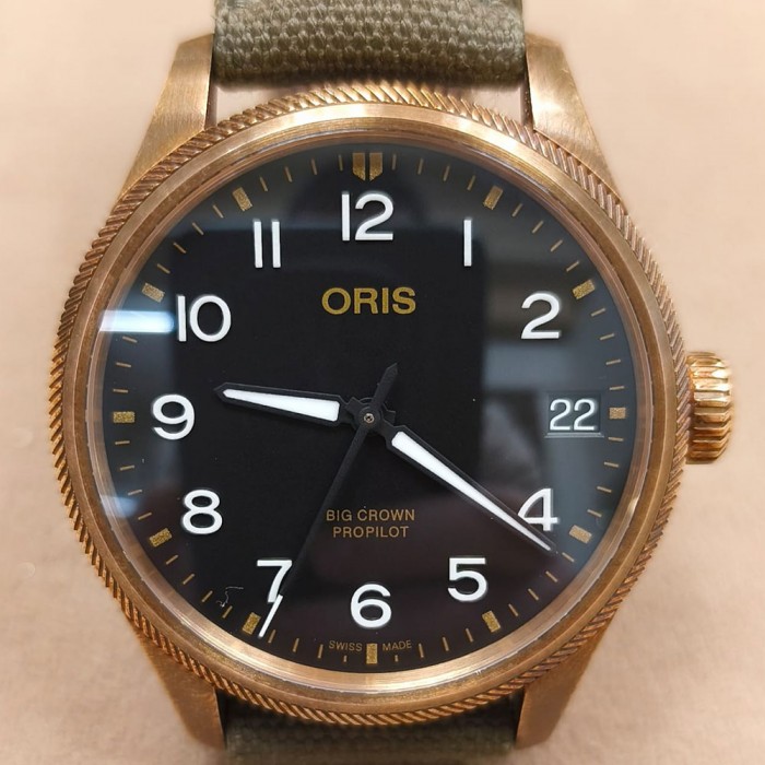 Oris Big Crown ProPilot Date Bronze 01 751 7761 3164 – Orologio Usato