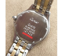 Cartier Cougar Acciaio Oro Quarzo Ref. 187906  – Orologio Usato