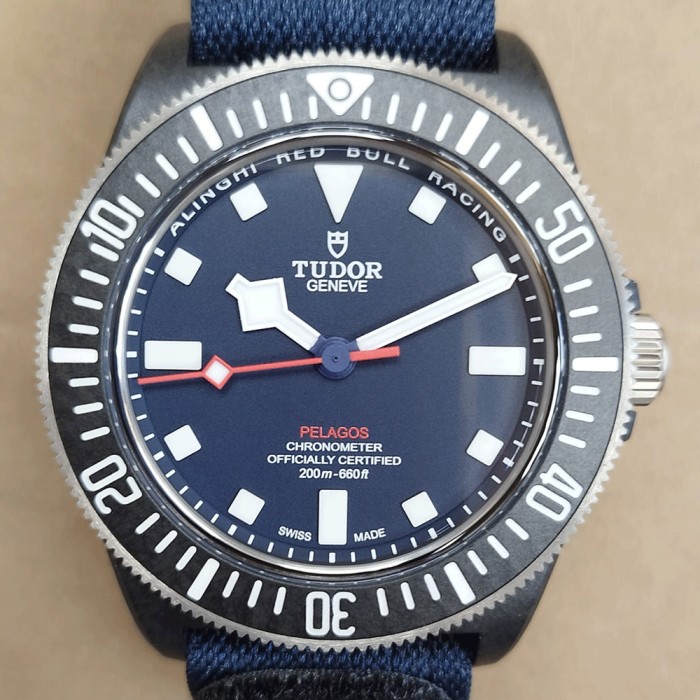 Tudor Pelagos FXD “Alinghi Red Bull Racing Edition” Ref. M25707KN-0001 – Nuovo, Full Set