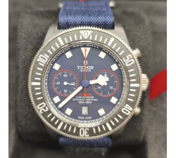 Tudor Pelagos FXD Chrono Alinghi Red Bull M25807KN-0001 quadrante blu