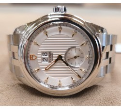 Tudor Glamour Double Date grande data e piccoli secondi dettaglio quadrante