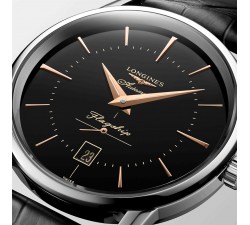 Longines Flagship Heritage L4.795.4.58.0 quadrante nero
