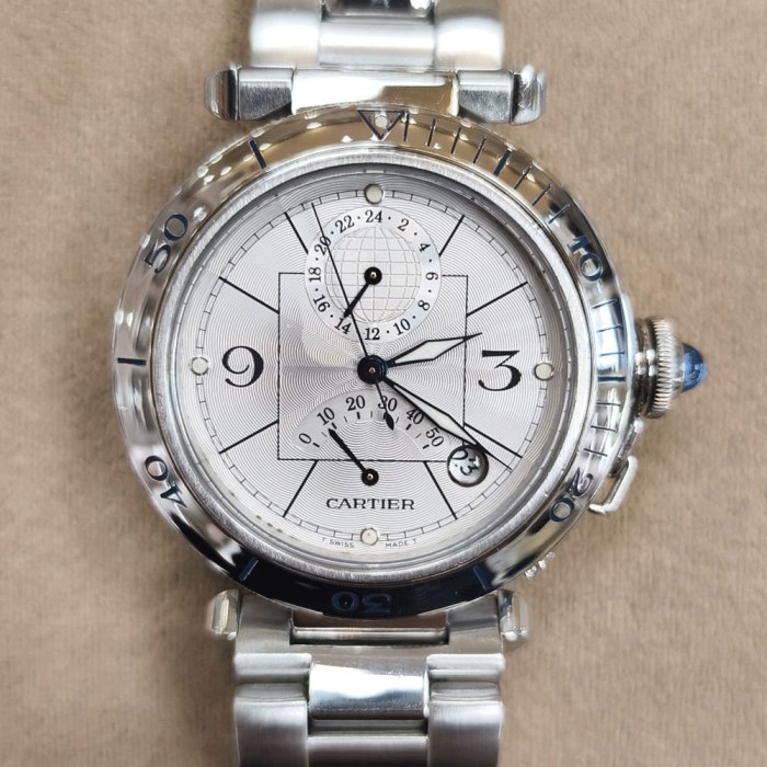 Cartier Pasha GMT Power Reserve Ref. 2388 – Orologio usato