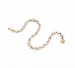 Bracciale Tennis a Maglia con Diamanti 2,73 ct F VS oro giallo 18Kt - DIENNECI GIOIELLI