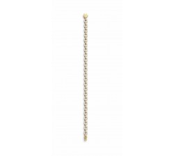 Bracciale Tennis a Maglia con Diamanti 2,73 ct F VS oro giallo 18Kt - DIENNECI GIOIELLI