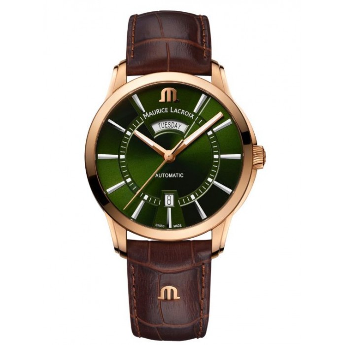 Maurice Lacroix Pontos Day Date 41mm PT6358-BRZ01-63E-3 Bronzo