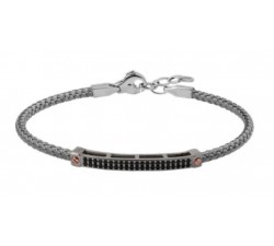 Bracciale rigido in argento 925 con zirconi BR1871NN