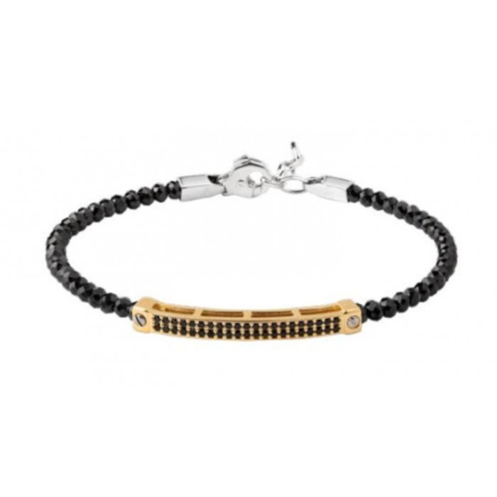 Bracciale semi rigido in argento 925 con zirconi BR1875BG Bracciale semi rigido in argento 925 con zirconi BR1875BG