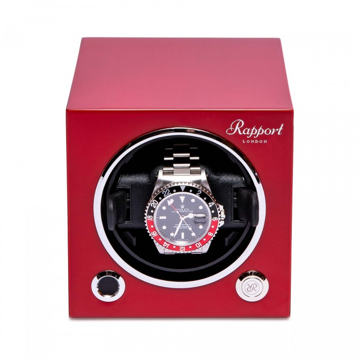 Evo Single Watch Winder Rosso Evo23 Rapport London