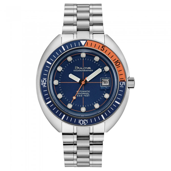 Bulova Oceanographer 44mm 96B321 Orologio da Uomo