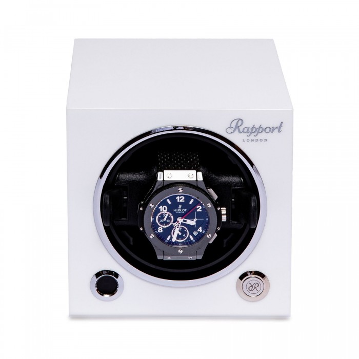 Evo Single Watch Winder Bianco Evo41 Rapport London