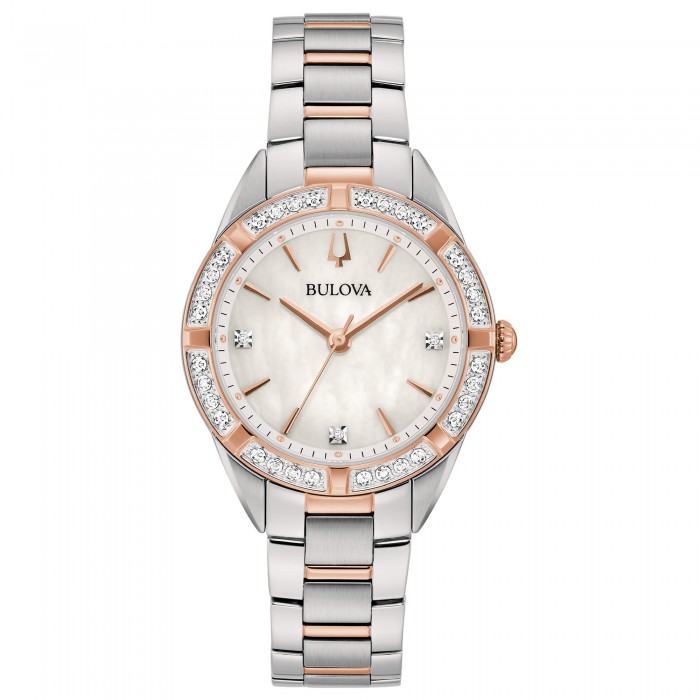 Bulova Sutton Lady 98R281 Orologio Diamanti Donna