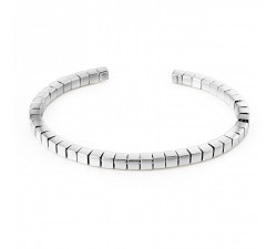 Bracciale Rosato Cubica in argento 925 RZB030