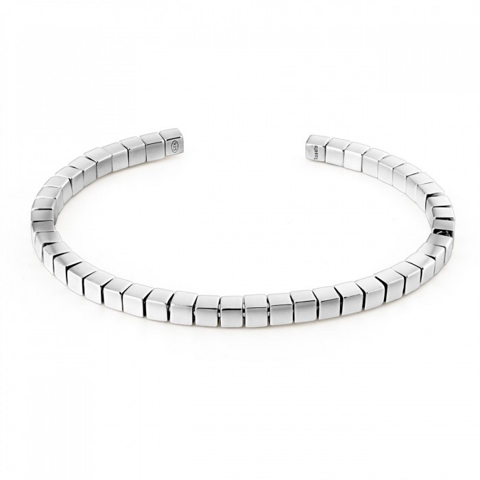 Bracciale Rosato Cubica in argento 925 RZB030