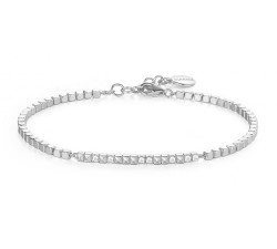 Bracciale Rosato Cubica in argento 925 RZB032