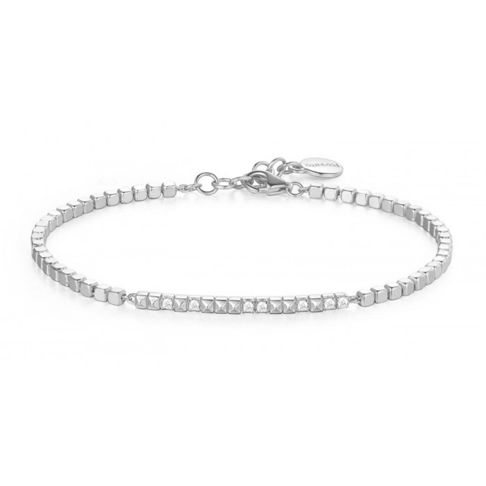 Bracciale Rosato Cubica in argento 925 RZB032