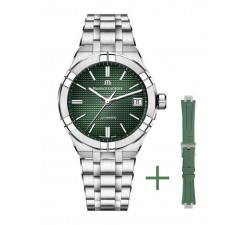 Maurice Lacroix AIKON Green Automatic 39mm doppio cinturino AI6007-SS00F-630-D