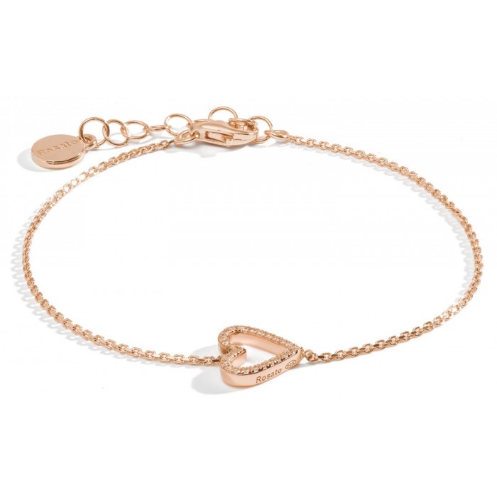 Bracciale cuore Rosato Got me in argento 925 RZGM12 Bracciale cuore Rosato Got me in argento 925 RZGM12