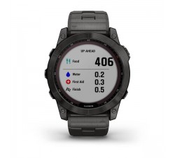 Garmin fēnix 7X Sapphire Solar Titanium con bracciale Vented Titanium Carbon Grey DLC010-02541-27