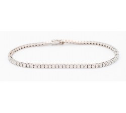 Bracciale Tennis Diamanti Ct.1,58 in oro 18Kt