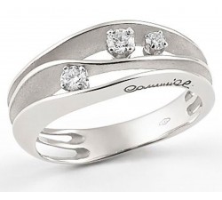 Anello Dune con diamanti in oro bianco ice 18Kt GAN2662W Annamaria Cammilli