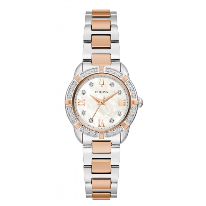 Bulova Classic DIA 27 Lady 98R291 Orologio Diamanti Donna