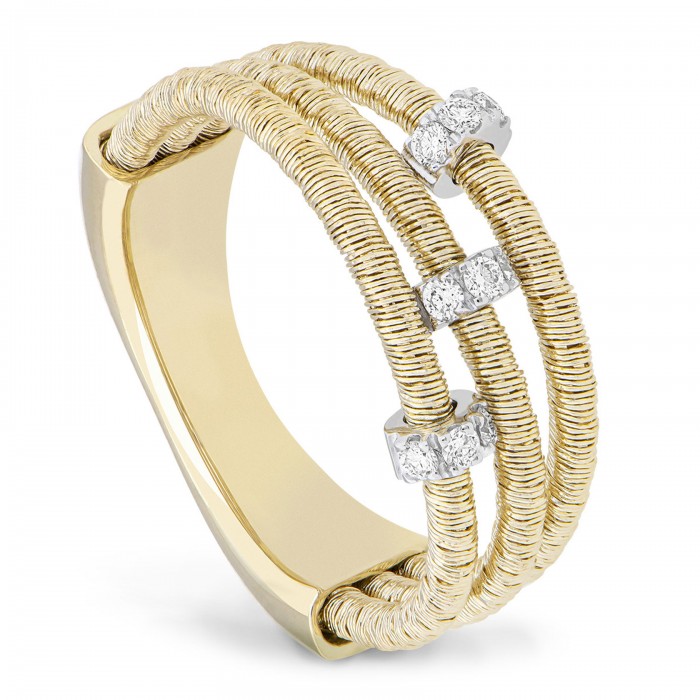 Anello Goa con diamanti in oro 18Kt M5101AB3 Piero Milano Gioielli Anello Goa con diamanti in oro 18Kt M5101AB3 Piero Milano Gioielli
