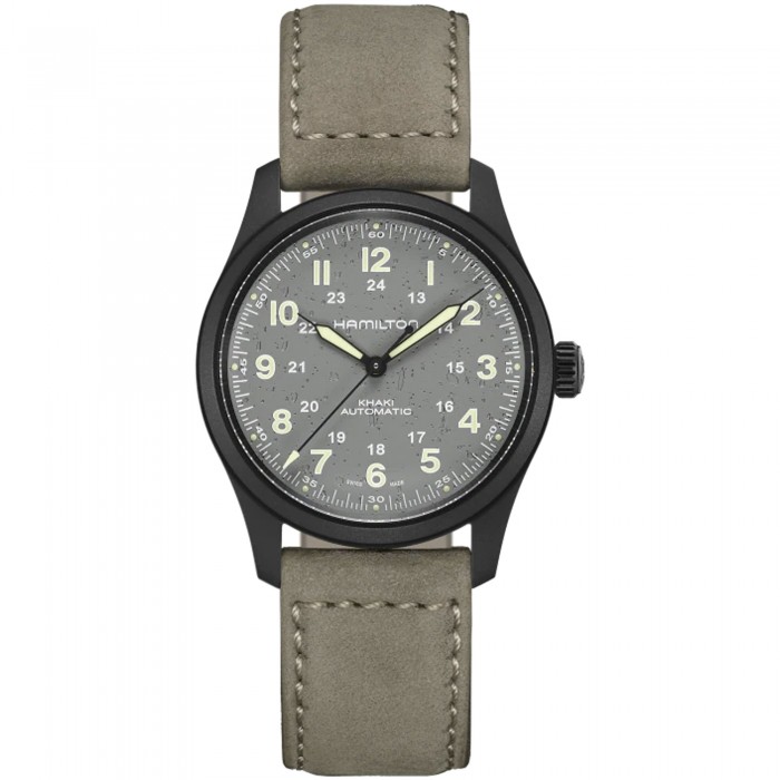 Hamilton khaki field titanium auto 38mm H70215880