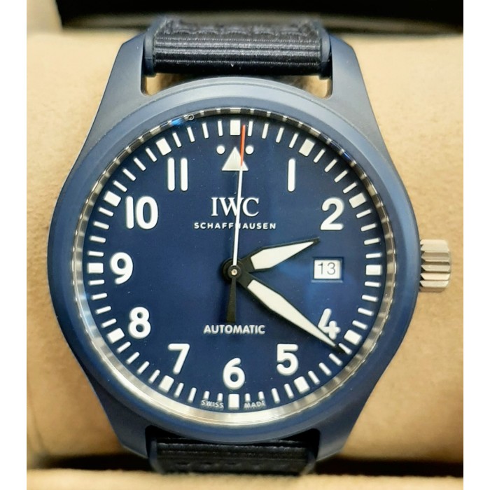 IWC Pilot Limited Edition Laureus sport for good Limited Edition Ceramic Blue IW328101