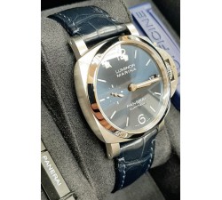 Panerai Luminor Marina 1950 3 Days Automatic Blue Dial with stickers PAM01393