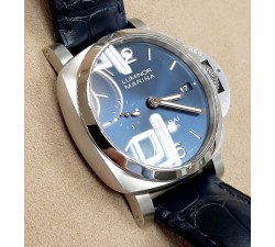 Panerai Luminor Marina 1950 3 Days Automatic Blue Dial with stickers PAM01393