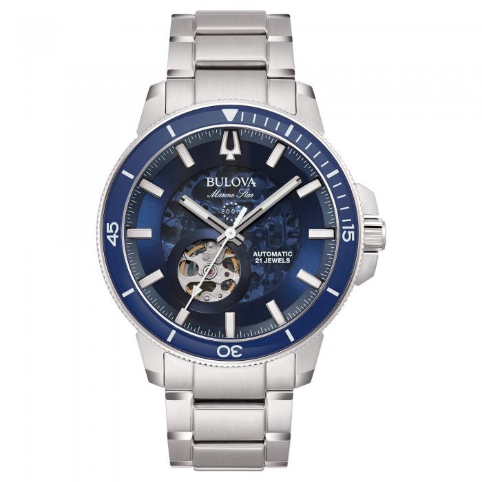 Bulova Marine Star 96A289 Orologio Automatico Sportivo da Uomo