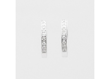 Orecchini A Cerchio In Oro 9 Carati Rotondi Da 10, 12 E 14 Mm