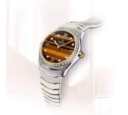 Ebel Sport Classic Acciaio e Oro 18kt 1216560 Limited Edition Orologio Diamond da donna