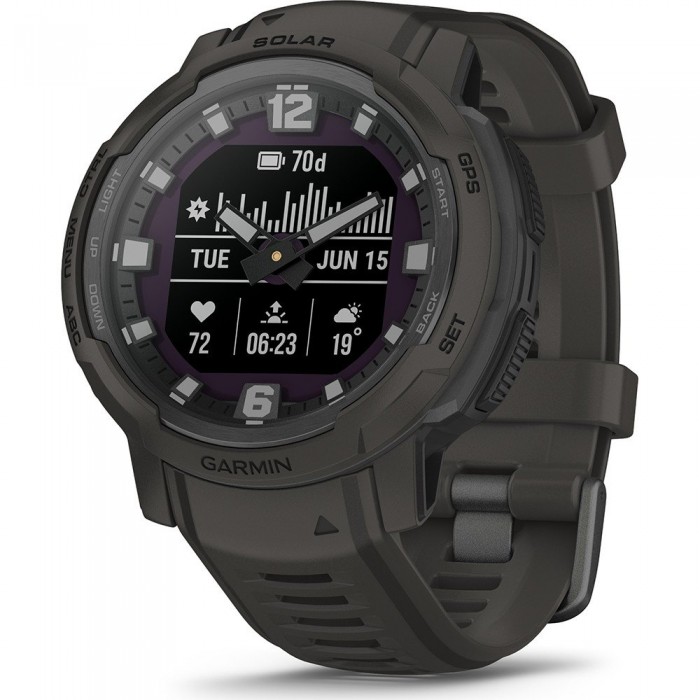 Garmin Instinct Crossover Solar 010-02730-01 Smartwatch Ibrido