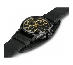 Hamilton jazzmaster auto chrono black & gold 42mm H32506730