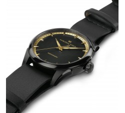 Hamilton jazzmaster auto black & gold 36mm H32255730