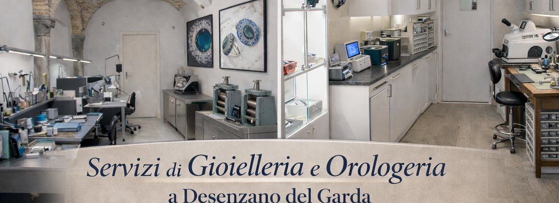 Laboratorio orafo e assistenza orologi Dienneci Gioielli a Desenzano del Garda